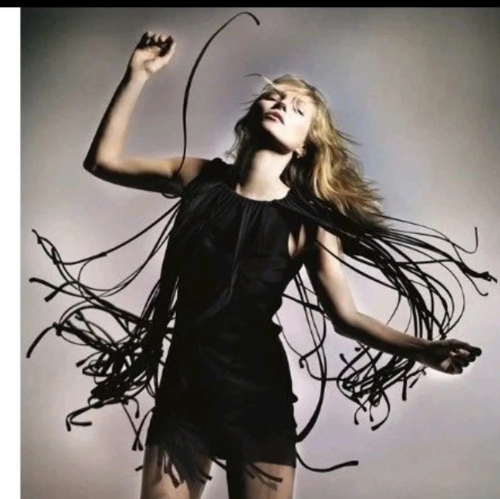 Top Shop Kate Moss Fringe Dress XS - Picture 2 of 15